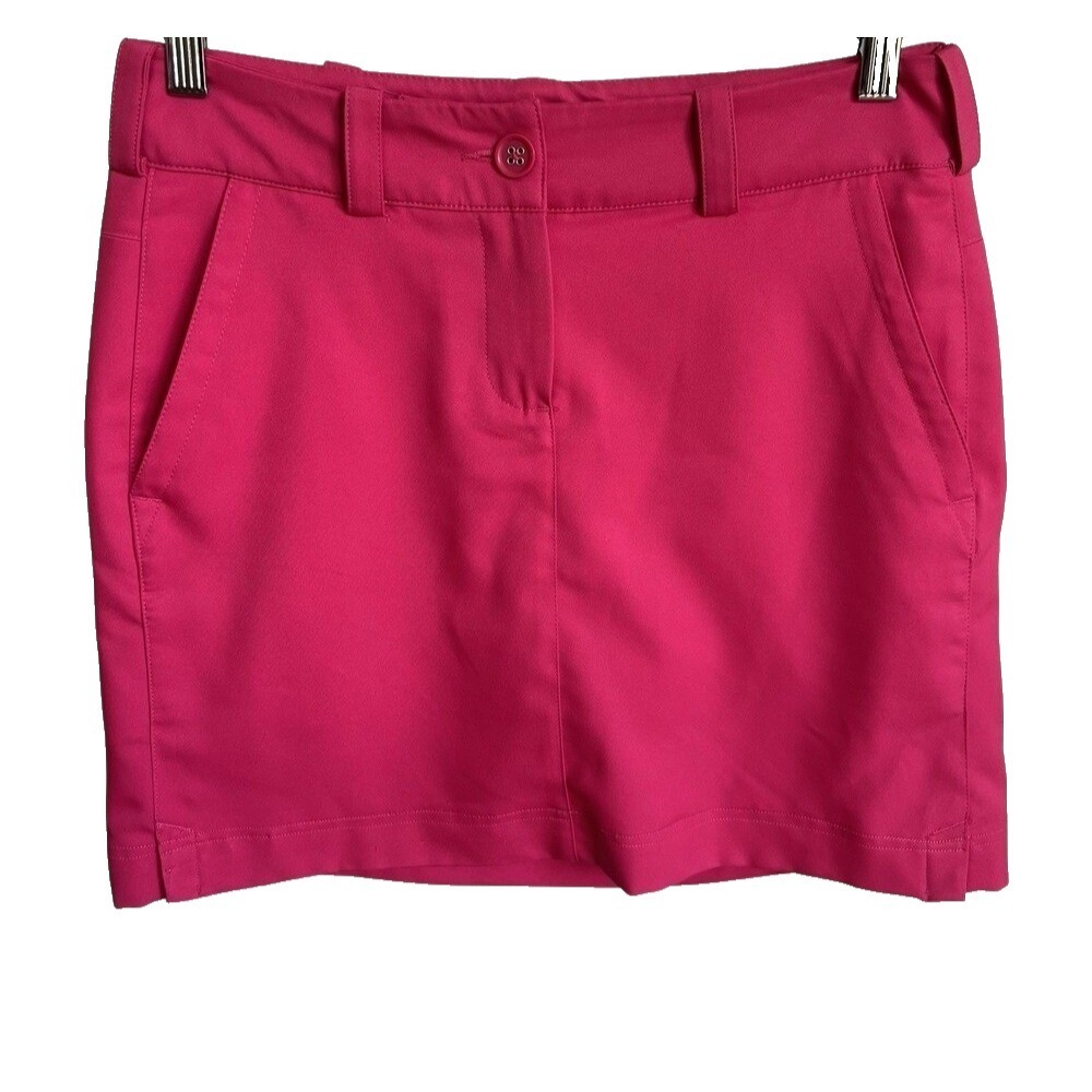 Nike Golf Tour Performance Dri-Fit Skort Pink Sz 2 Tennis Pickleball Skirt NWOT